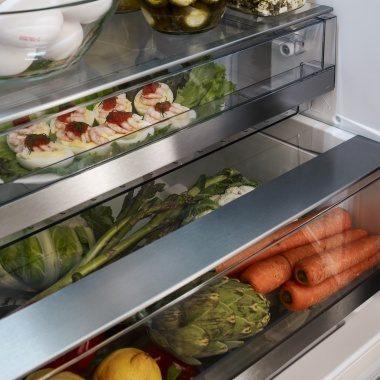 Great capacity in fridge from ASKO