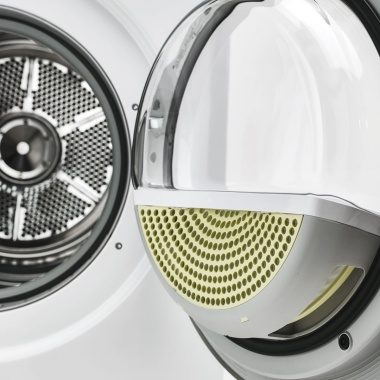 Máquina de secar roupa da ASKO com cinco filtros diferentes