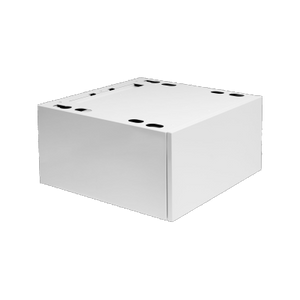 PEDESTAL DRAWER W. SHELF WH